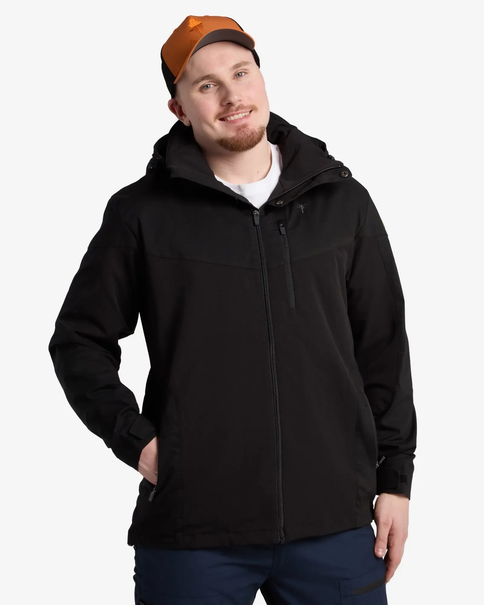 Pinewood® Finnveden Hybrid Friluftsjacka Herr / Black