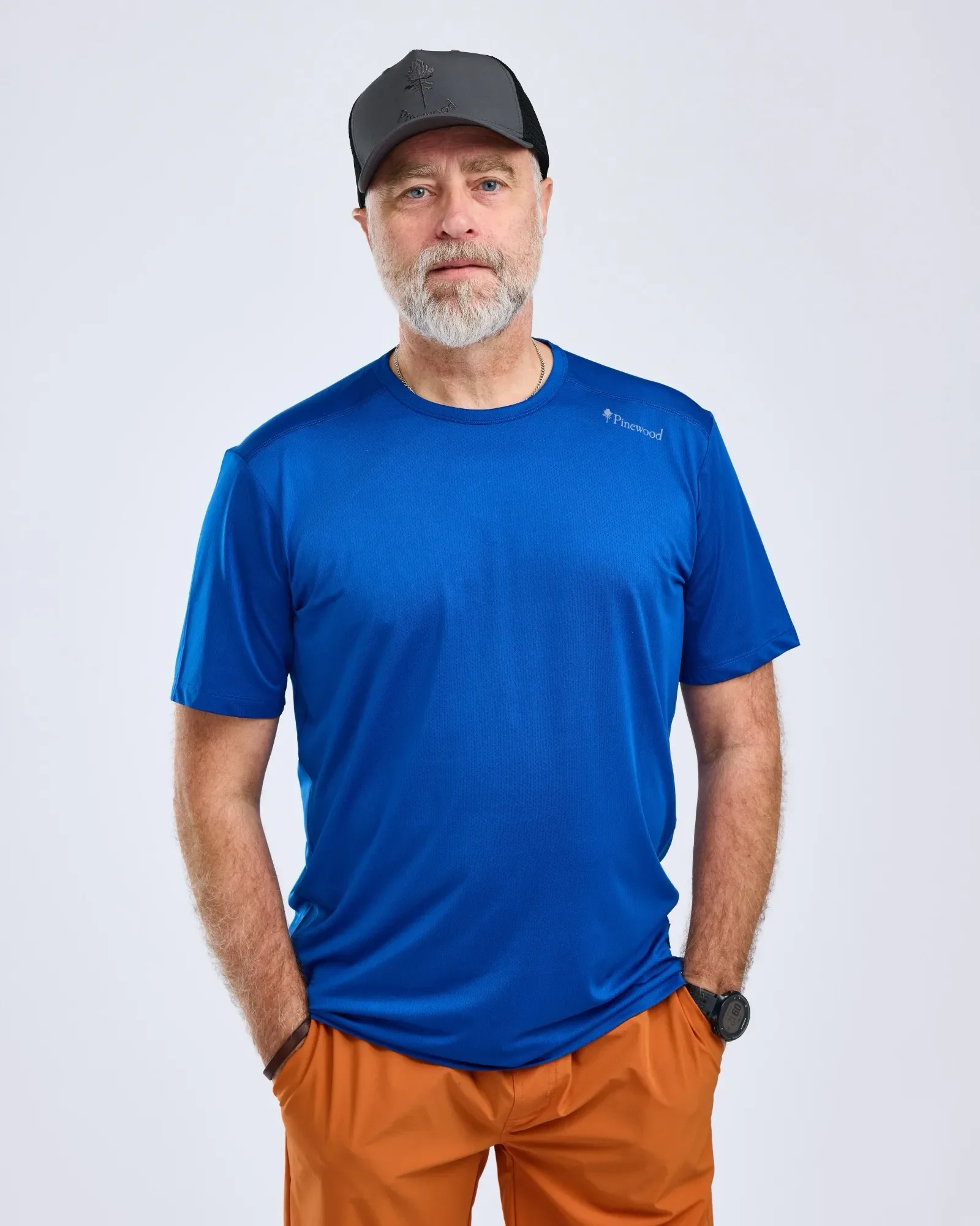 Pinewood® Funktions T-shirt Herr / Galaxy Blue