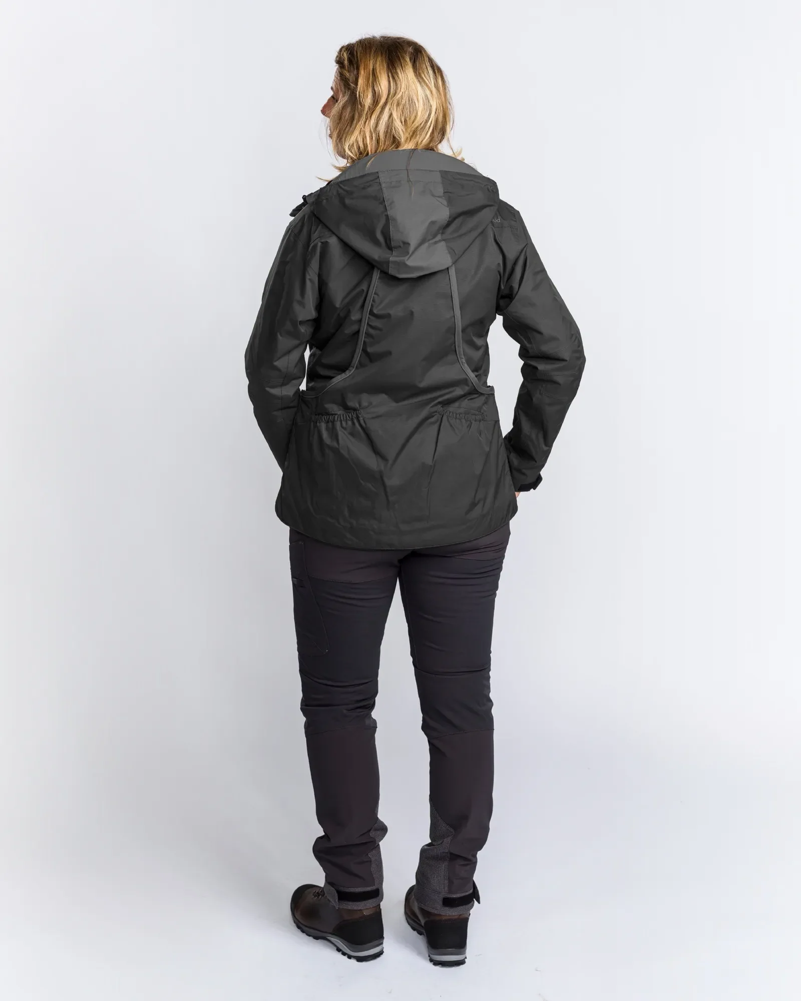 Pinewood® Hundsportsjacka 2.0 Dam / Black/D.Anthracite - Image 3
