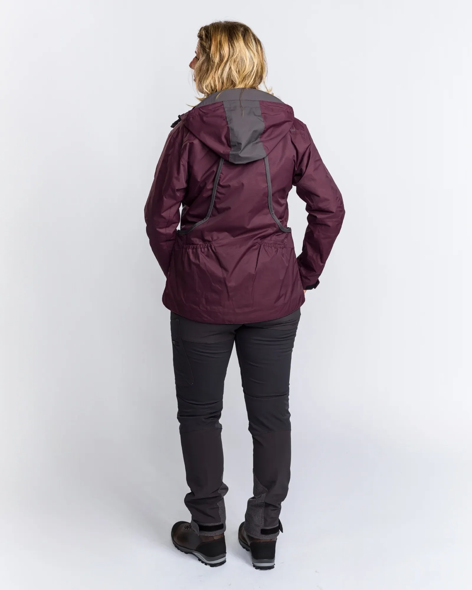 Pinewood® Hundsportsjacka 2.0 Dam / Plum/D. Anthracite - Image 3