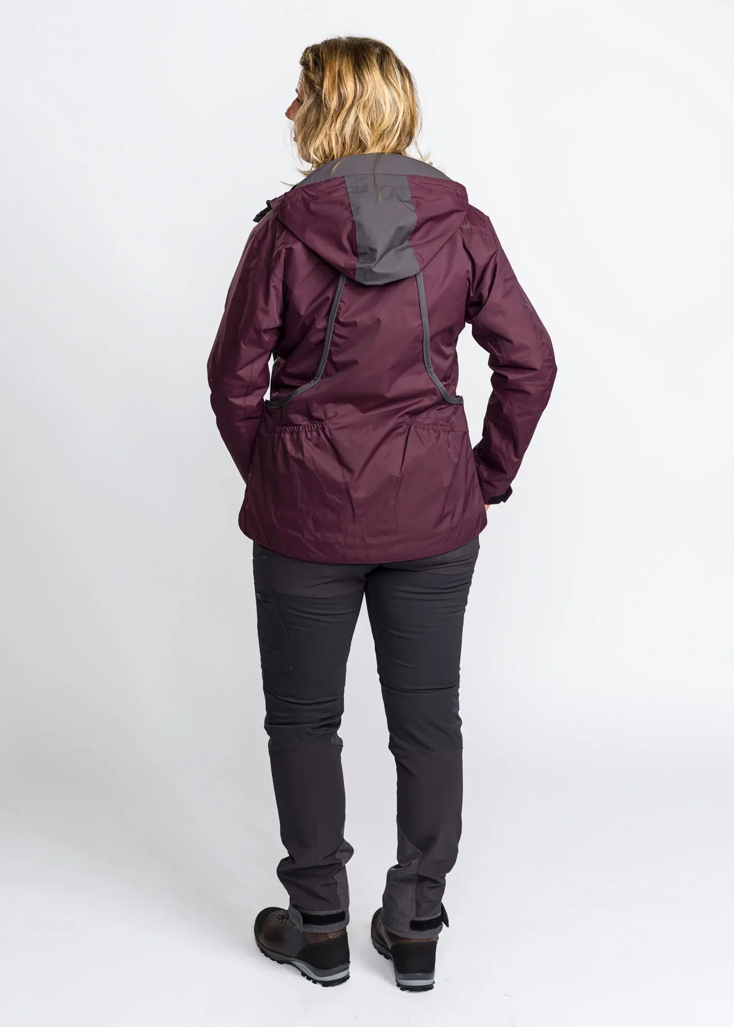 Pinewood® Hundsportsjacka 2.0 Dam / Plum/D. Anthracite - Image 4