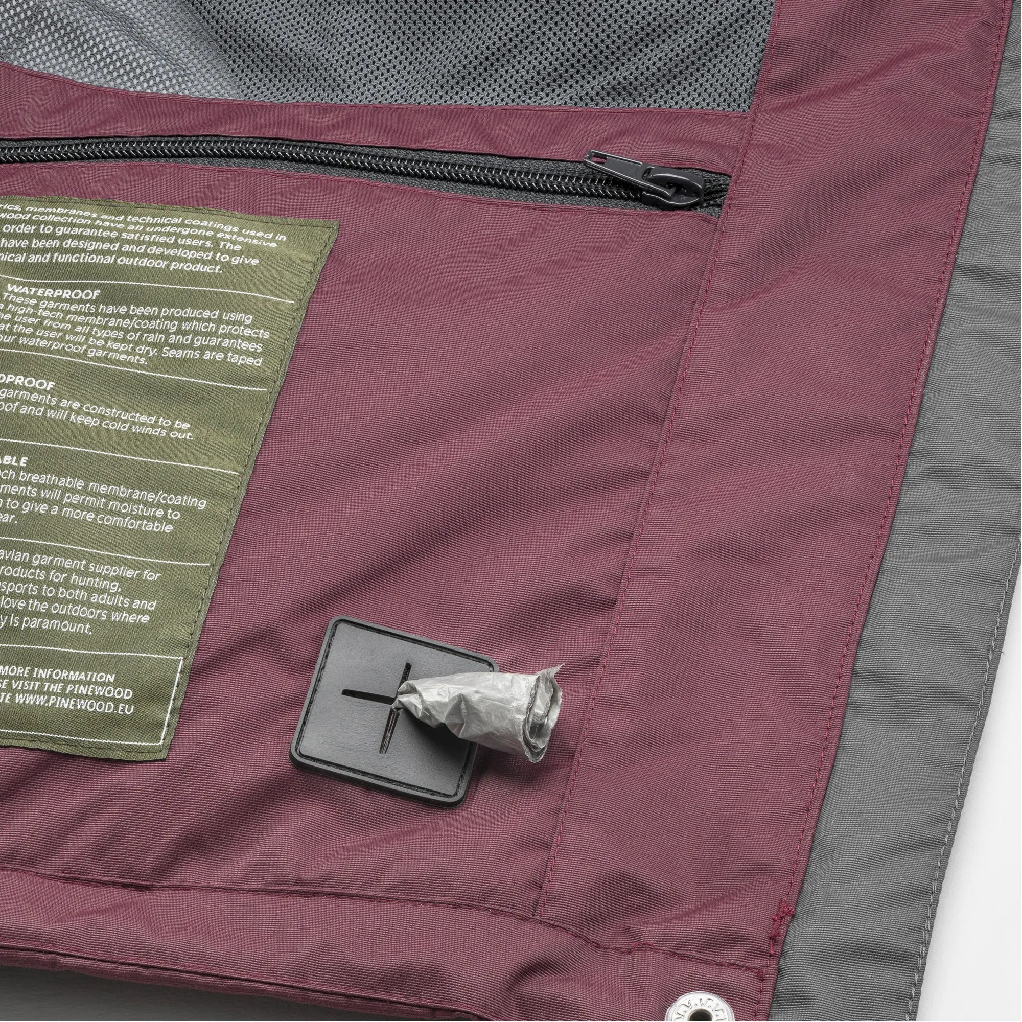 Pinewood® Hundsportsjacka 2.0 Dam / Plum/D. Anthracite - Image 5