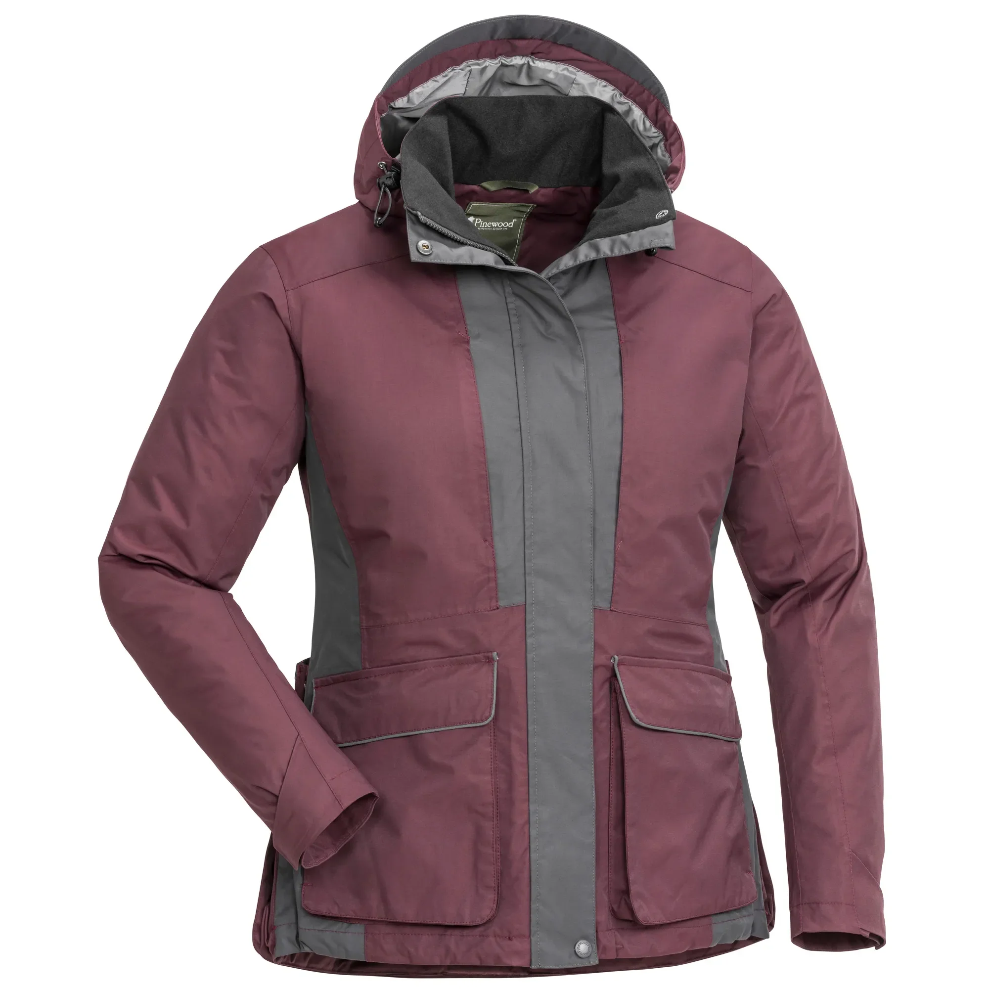 Pinewood® Hundsportsjacka 2.0 Dam / Plum/D. Anthracite - Image 7