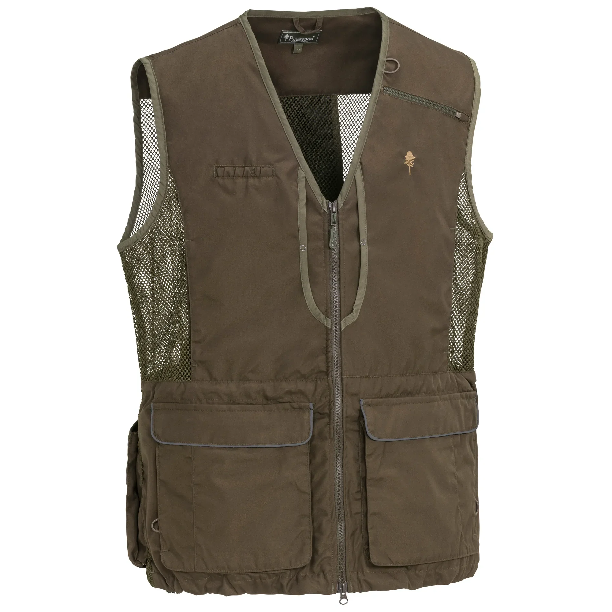 Pinewood® Hundsportsväst 2.0 Herr / Suede Brown/D.Olive - Image 7