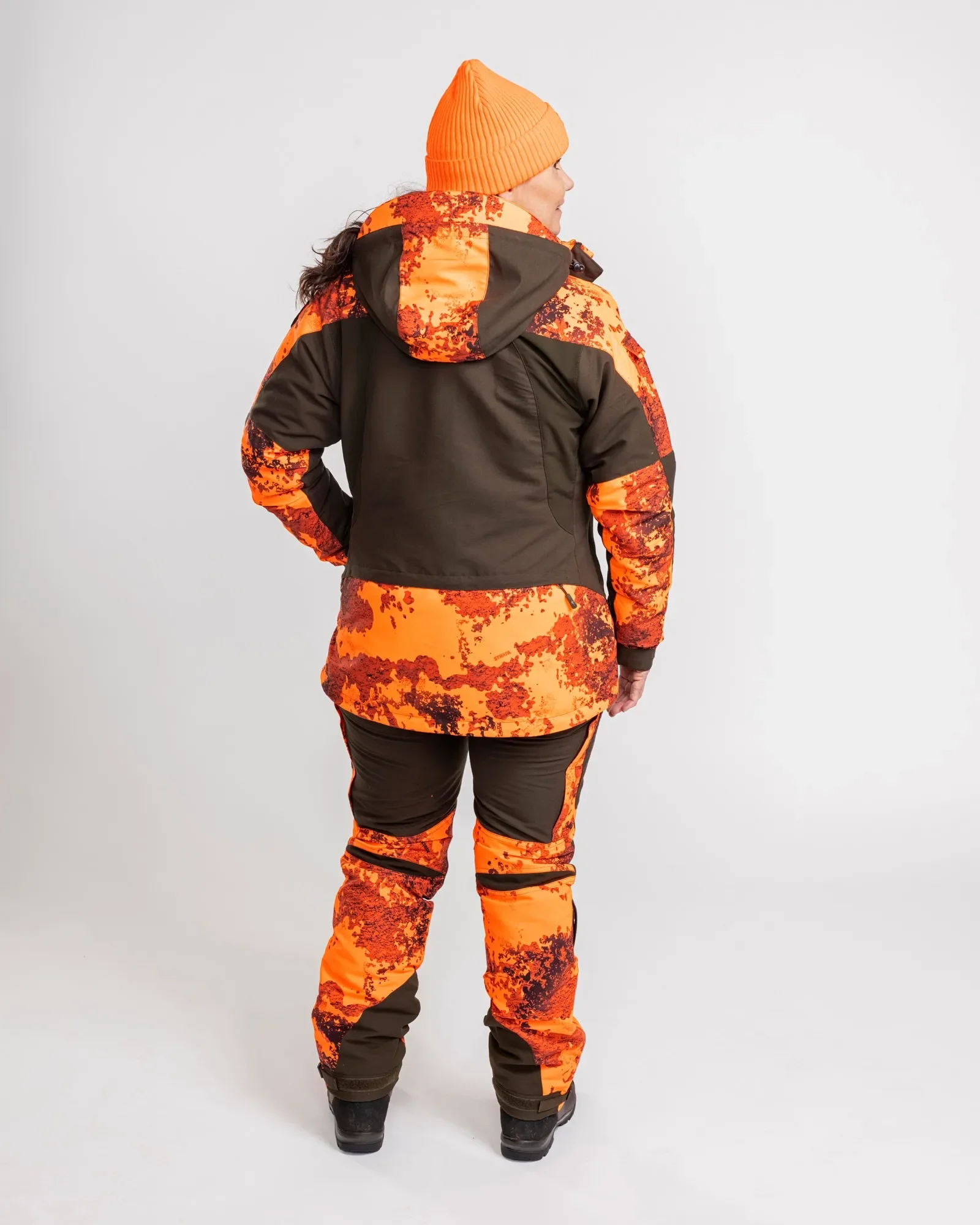 Pinewood® Hunter Pro Xtreme 2.0 Camou Byxor Dam / Mossgr/Strata Blaze - Image 2