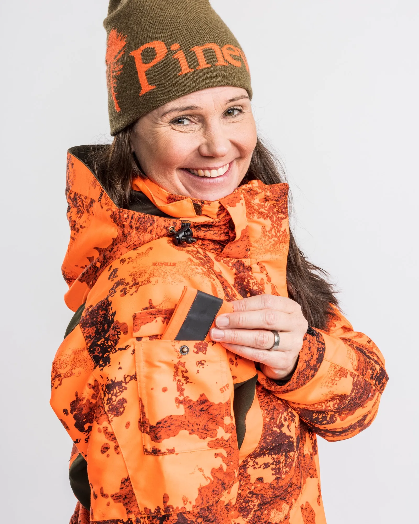 Pinewood® Hunter Pro Xtreme 2.0 Camou Jacka Dam / Strata Blaze - Image 3
