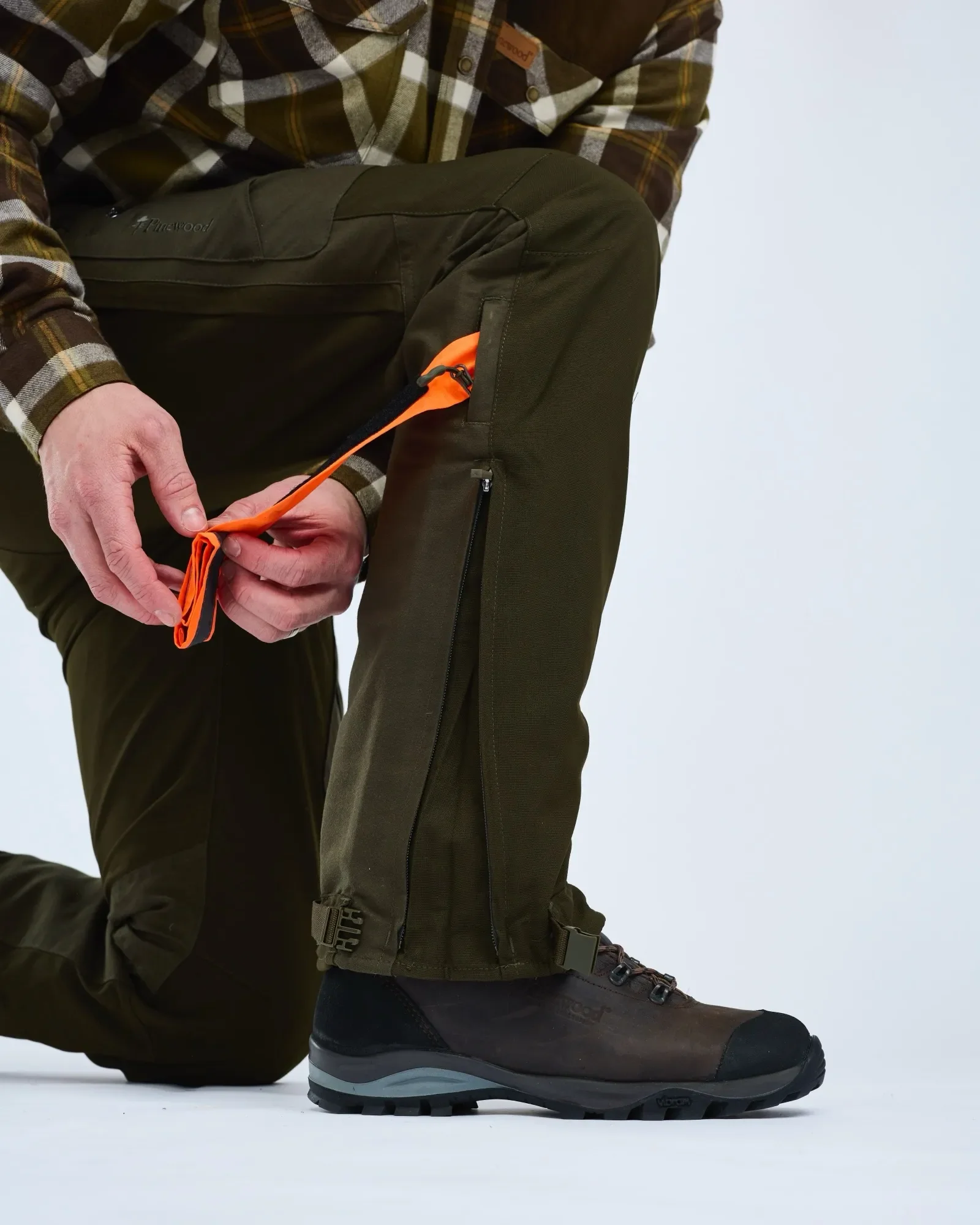 Pinewood® Hunter Pro Xtreme 2.0 Jaktbyxa Herr / Moss Green - Image 5