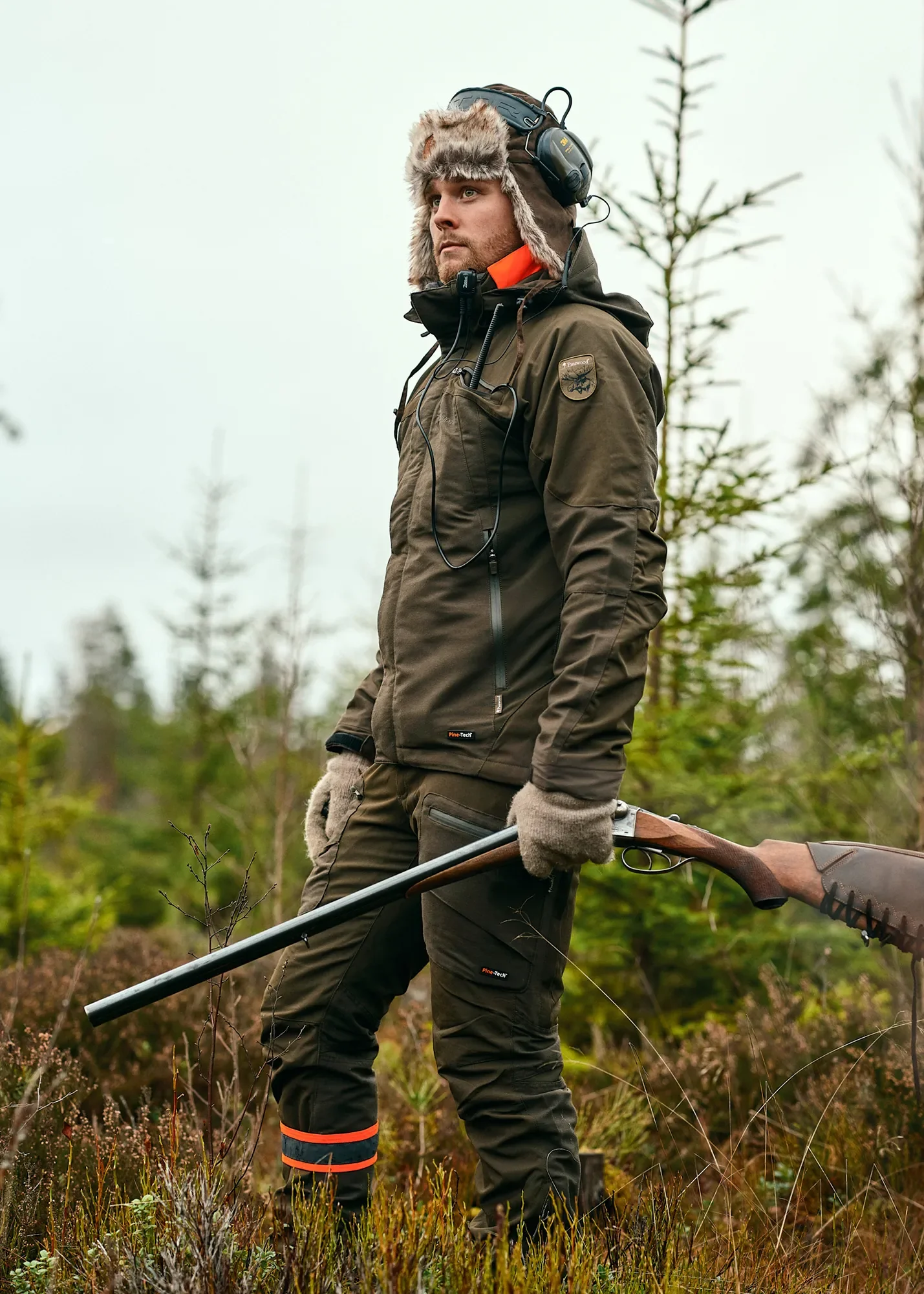 Pinewood® Hunter Pro Xtreme 2.0 Jaktbyxa Herr / Moss Green - Image 7