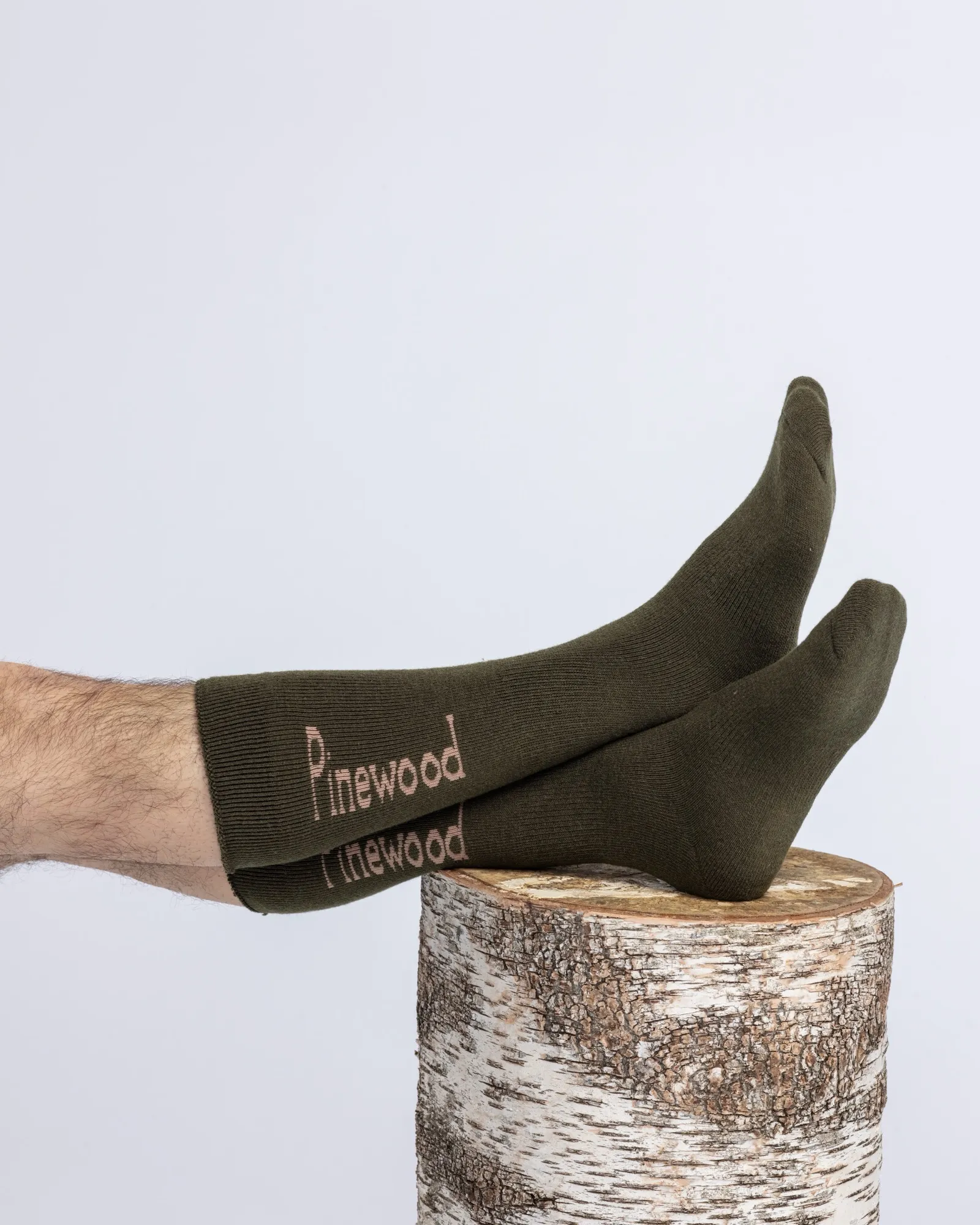 Pinewood® Hunters Strumpor – Höga / Moss Green - Image 2