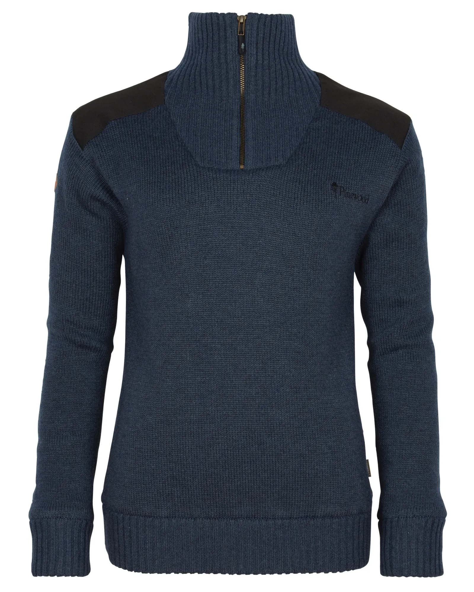 Pinewood® Hurricane Tröja Dam / D.Navy Mel - Image 6