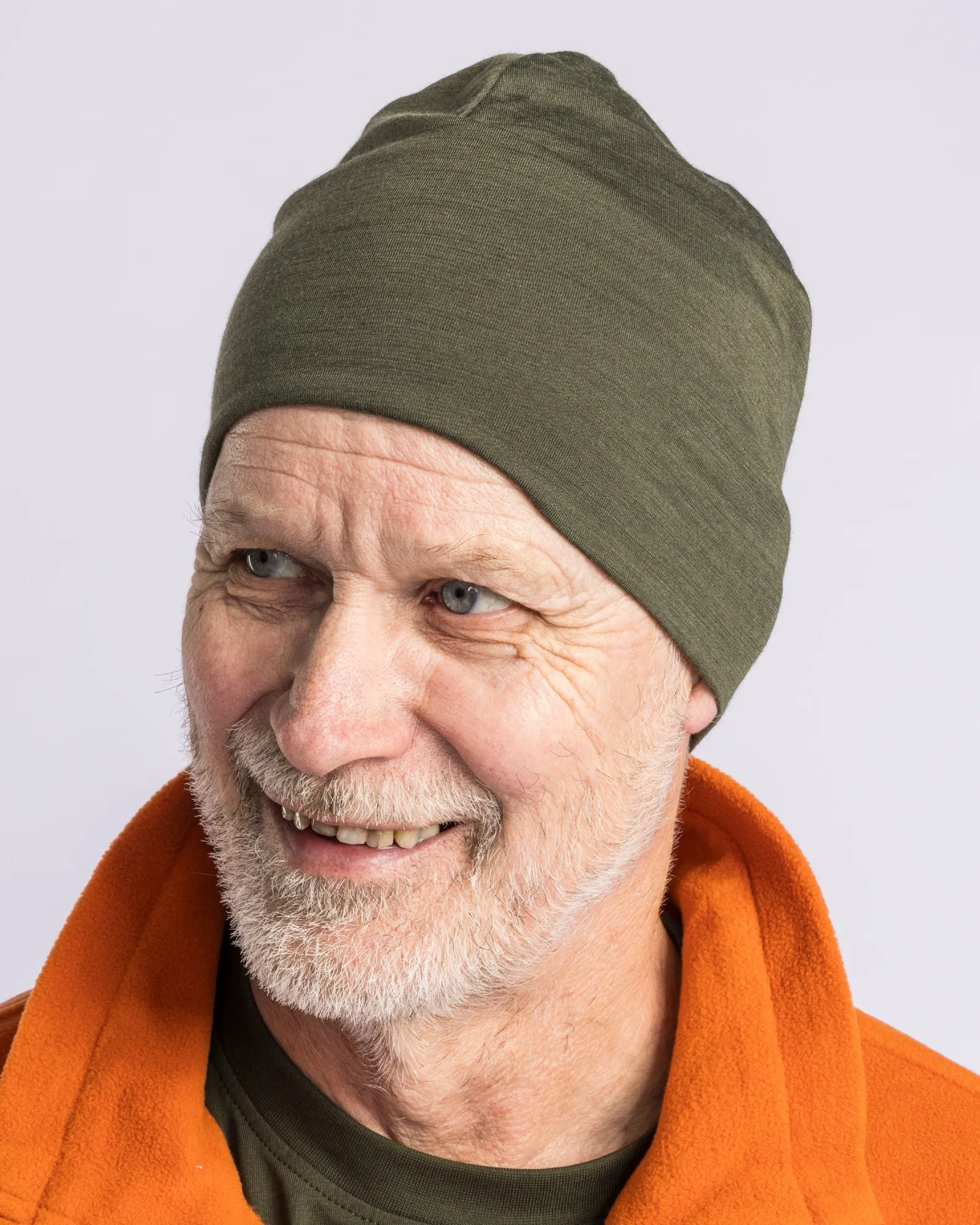 Pinewood® Merino Ull Beanie / Moss Green