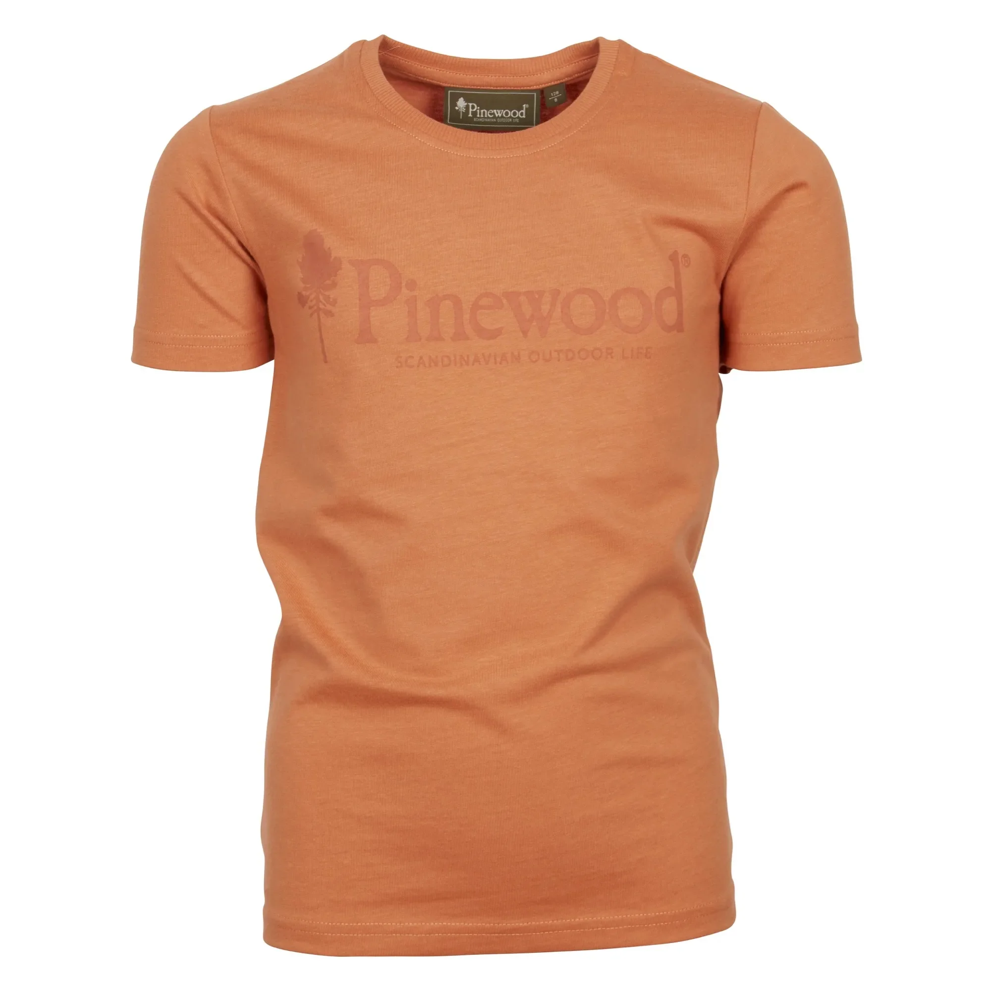 Pinewood Outdoor Life T-shirt Barn / L.Terracotta - Image 3