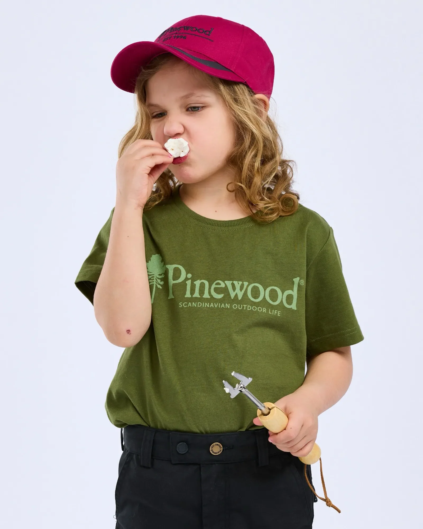 Pinewood Outdoor Life T-shirt Barn / Pine Green
