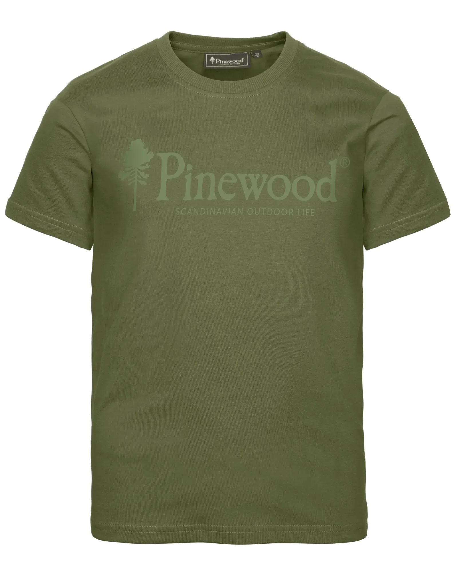 Pinewood Outdoor Life T-shirt Barn / Pine Green - Image 4