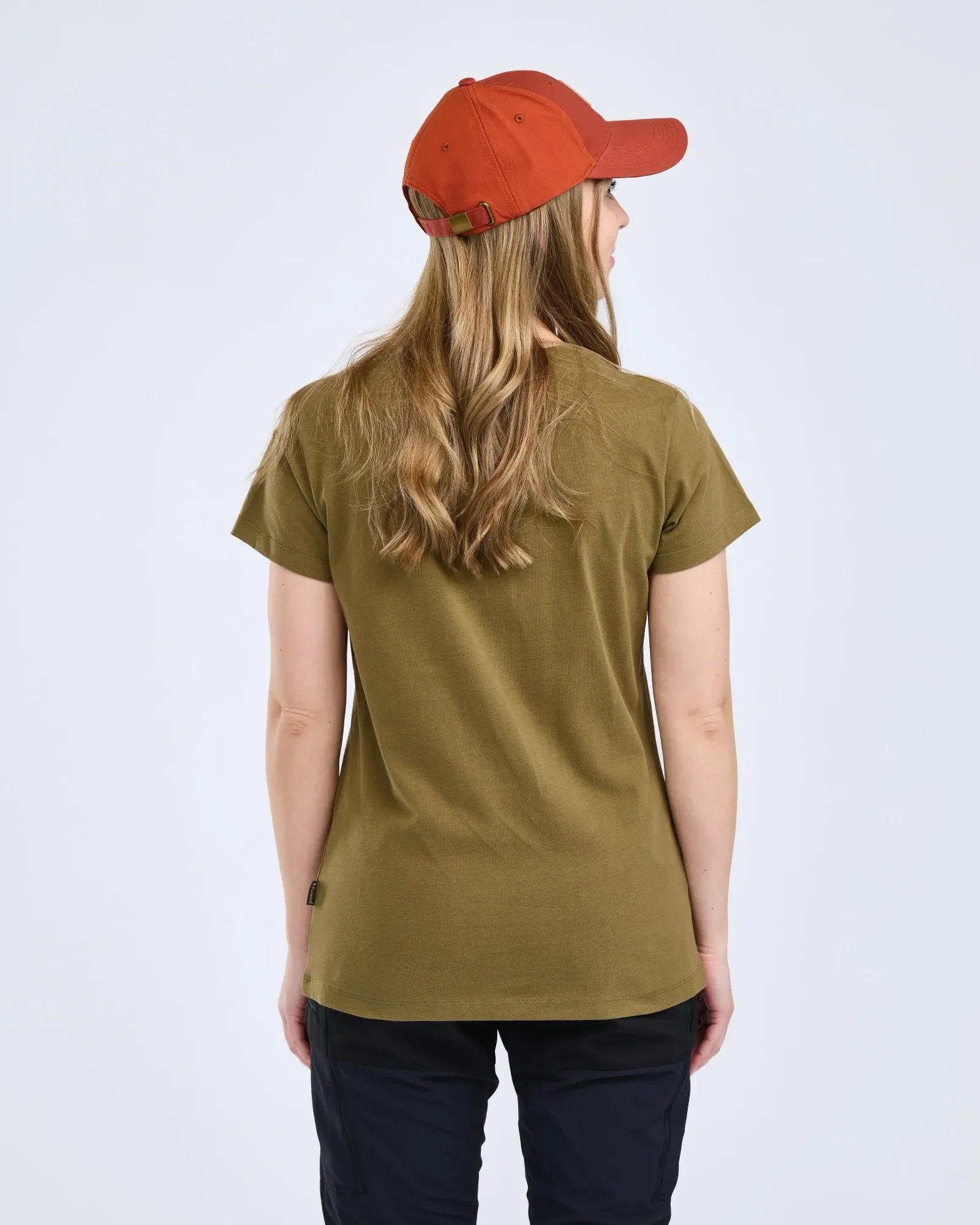 Pinewood® Outdoor Life T-shirt Dam / H.Olive - Image 2