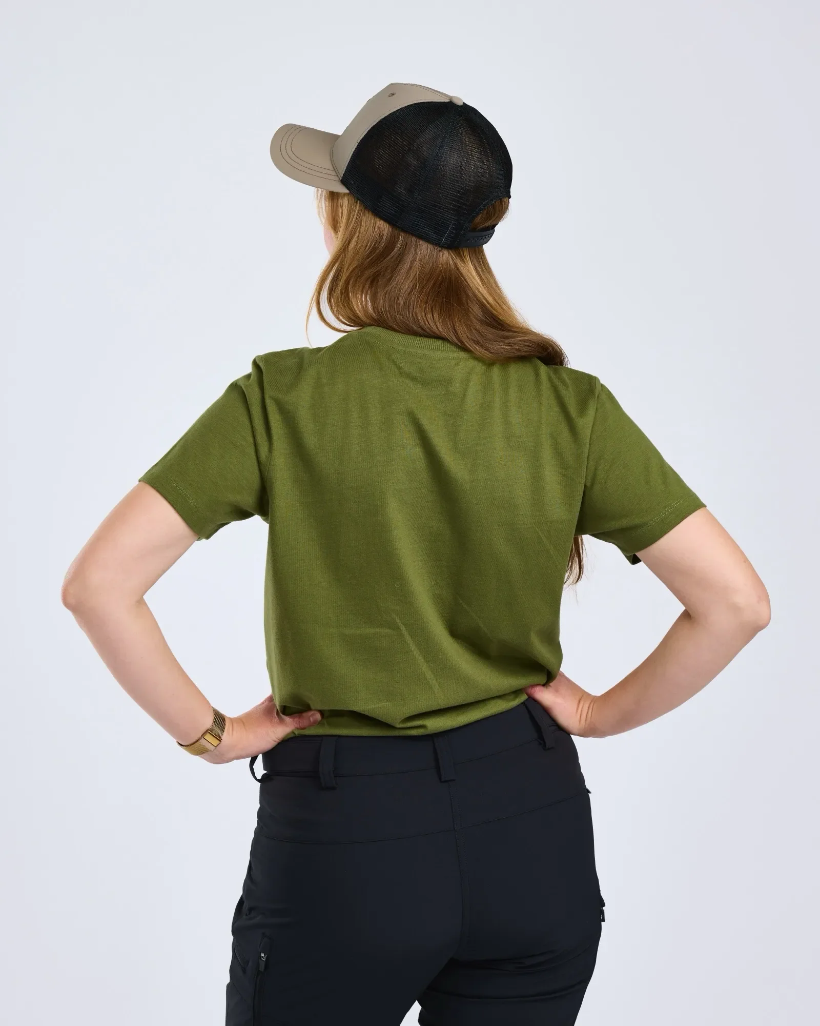 Pinewood® Outdoor Life T-shirt Dam / Pine Green - Image 2