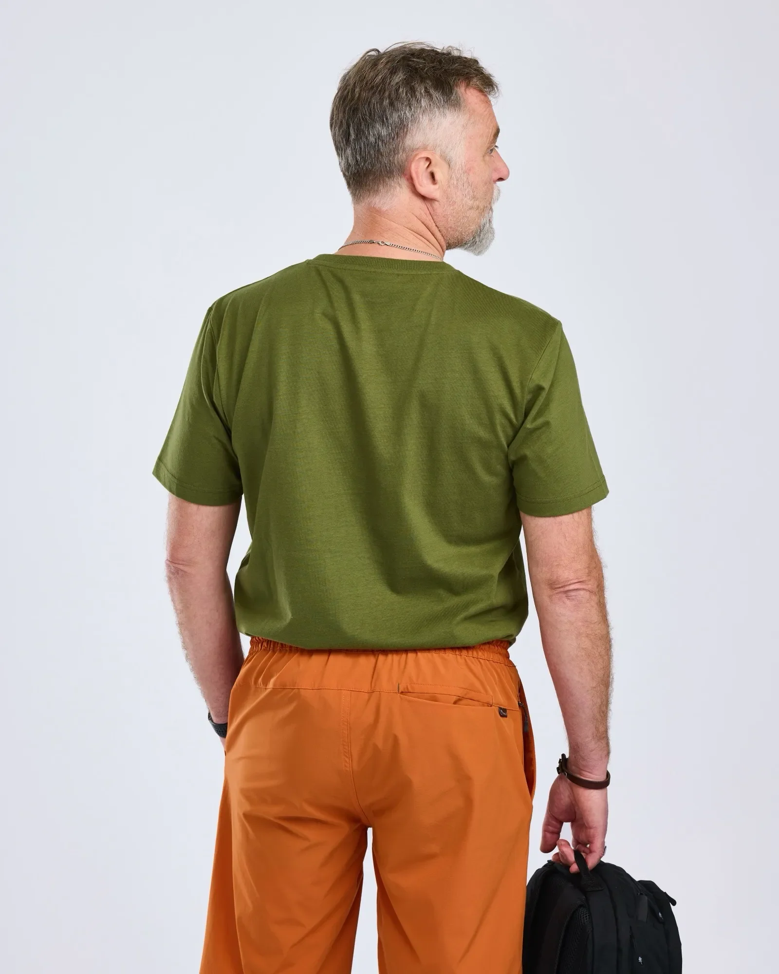Pinewood® Outdoor Life T-shirt Herr / Pine Green - Image 2