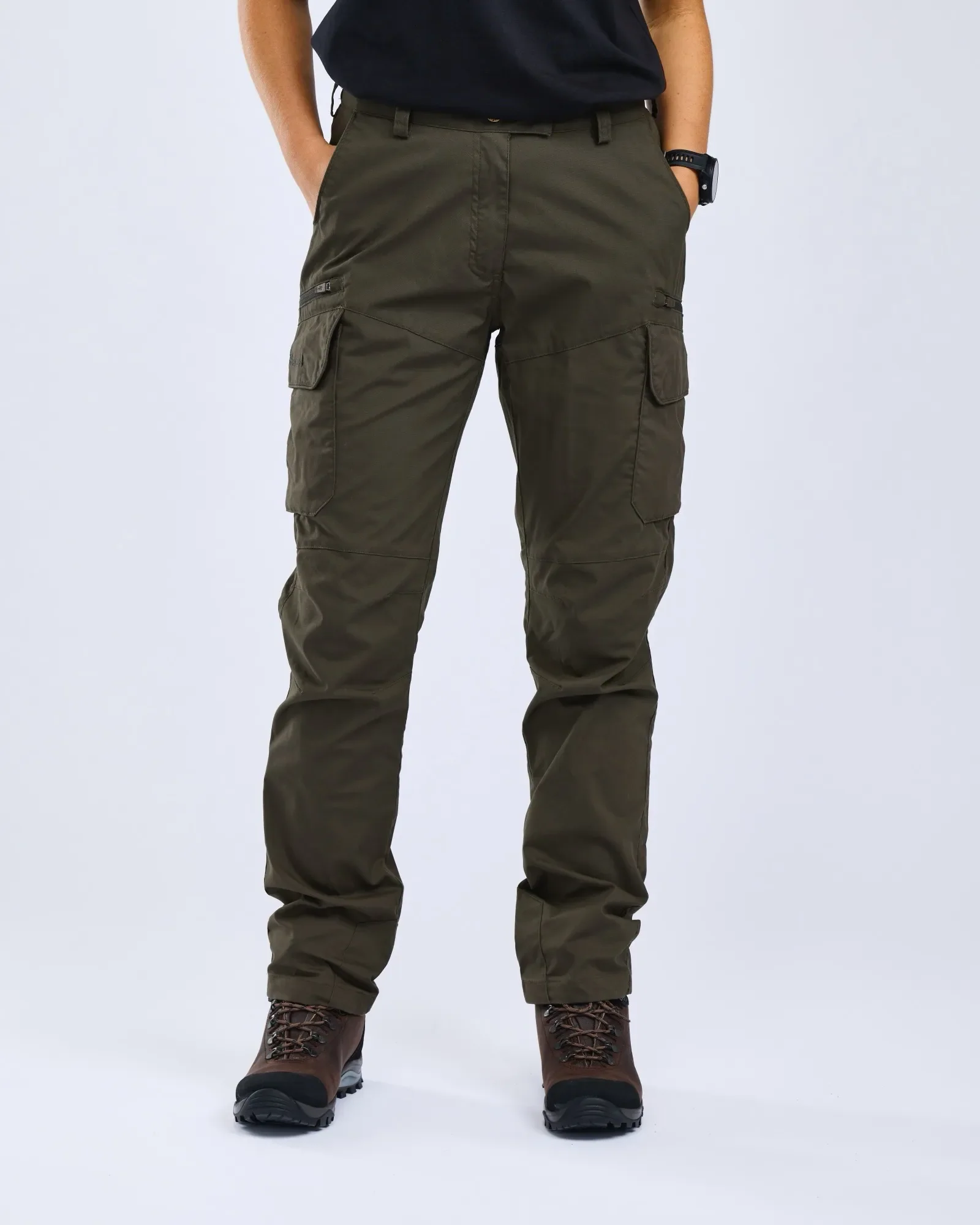 Pinewood® Pro InsectSafe Byxor Dam / Moss Green