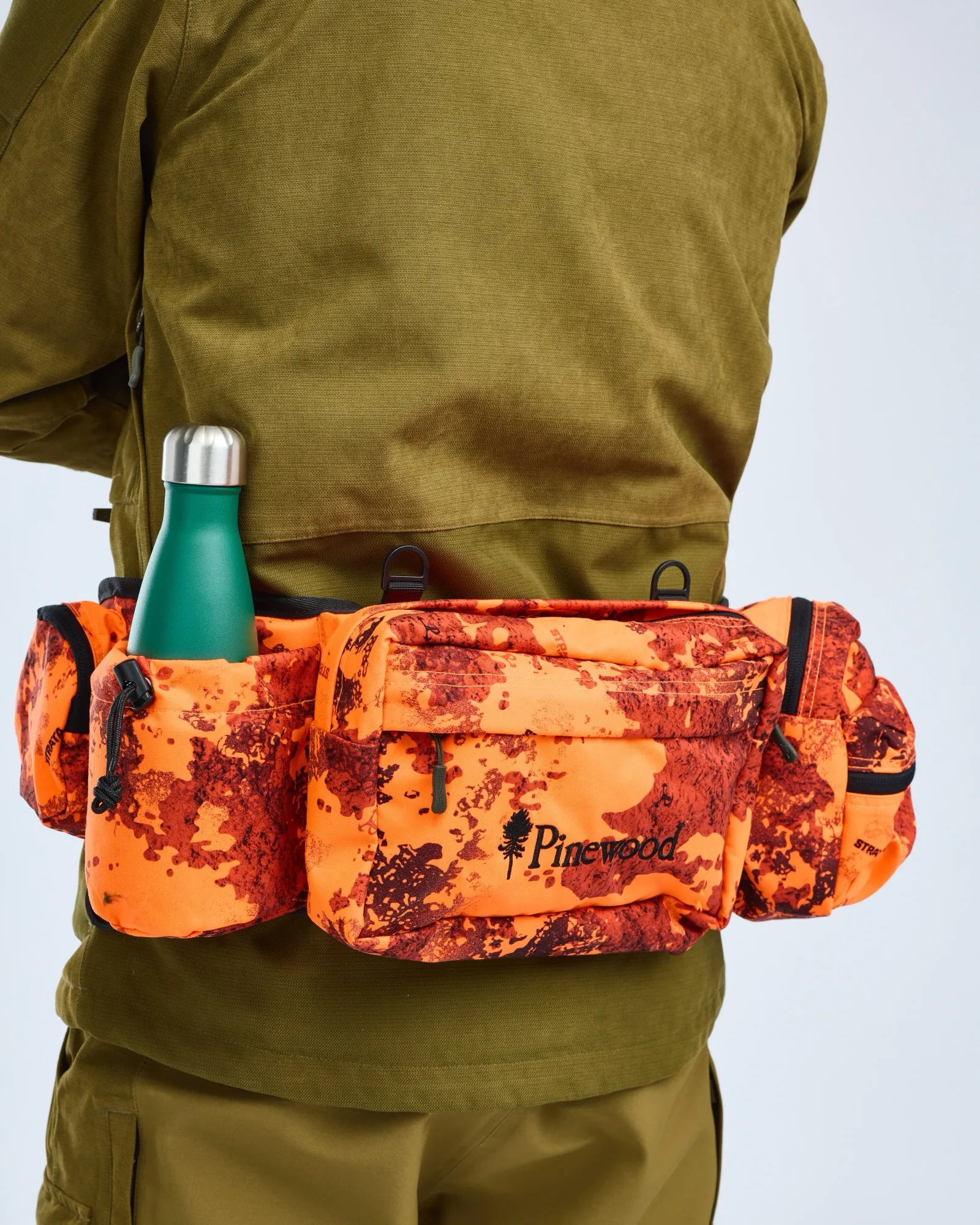 Pinewood® Ranger Camou Midjeväska / Strata Blaze - Image 3
