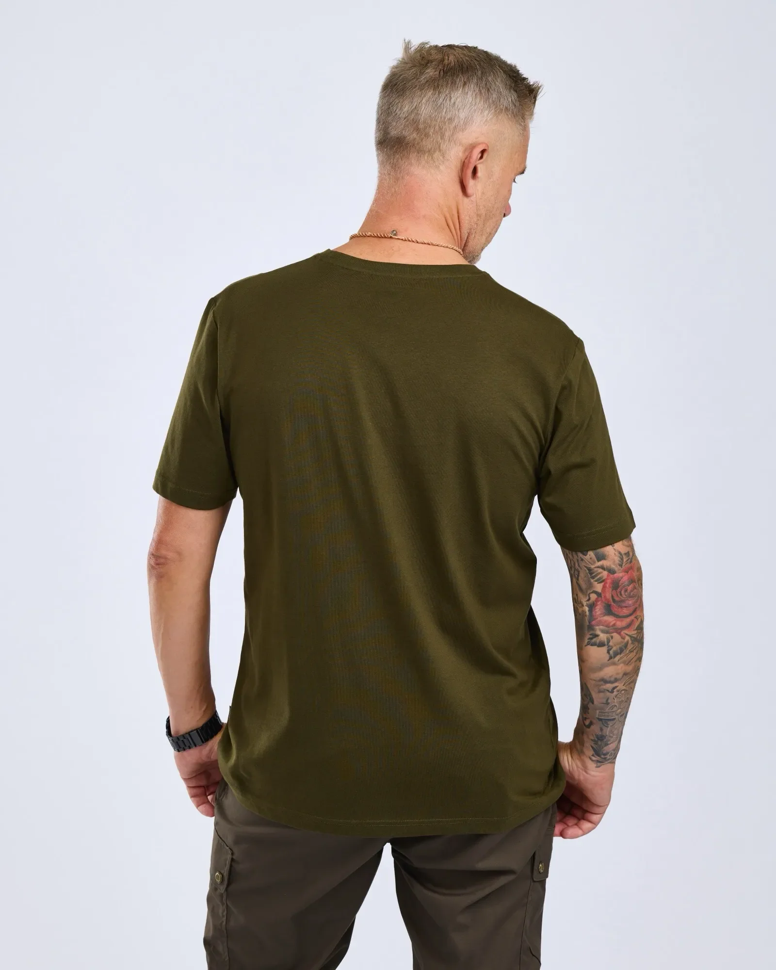 Pinewood® Red Deer T-shirt Herr / Green -26 - Image 2