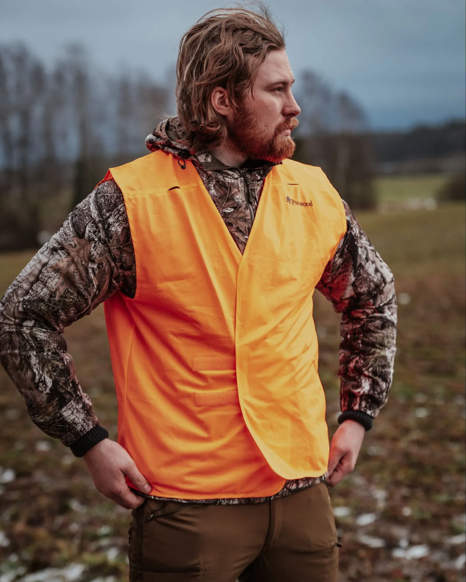 Pinewood® Säkerhetsväst / Highvisual Orange - Image 6