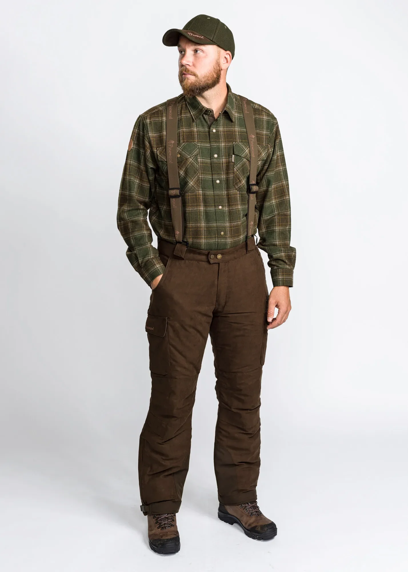 Pinewood® Småland abisko 2.0 Jaktbyxa Herr / Suede Brown
