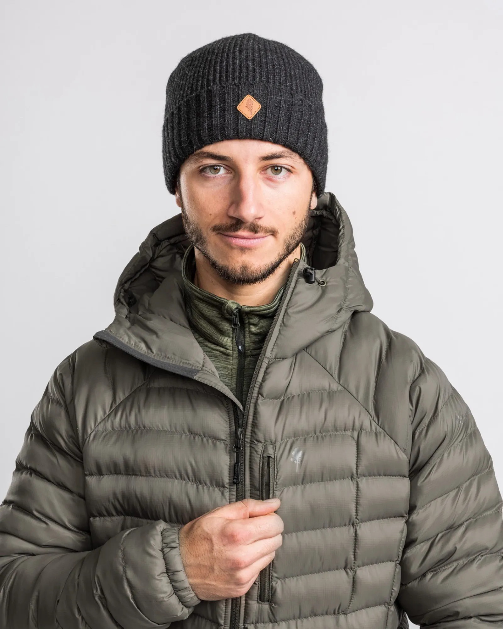 Pinewood® Stickad Mössa / D.Anthracite Mel - Image 2