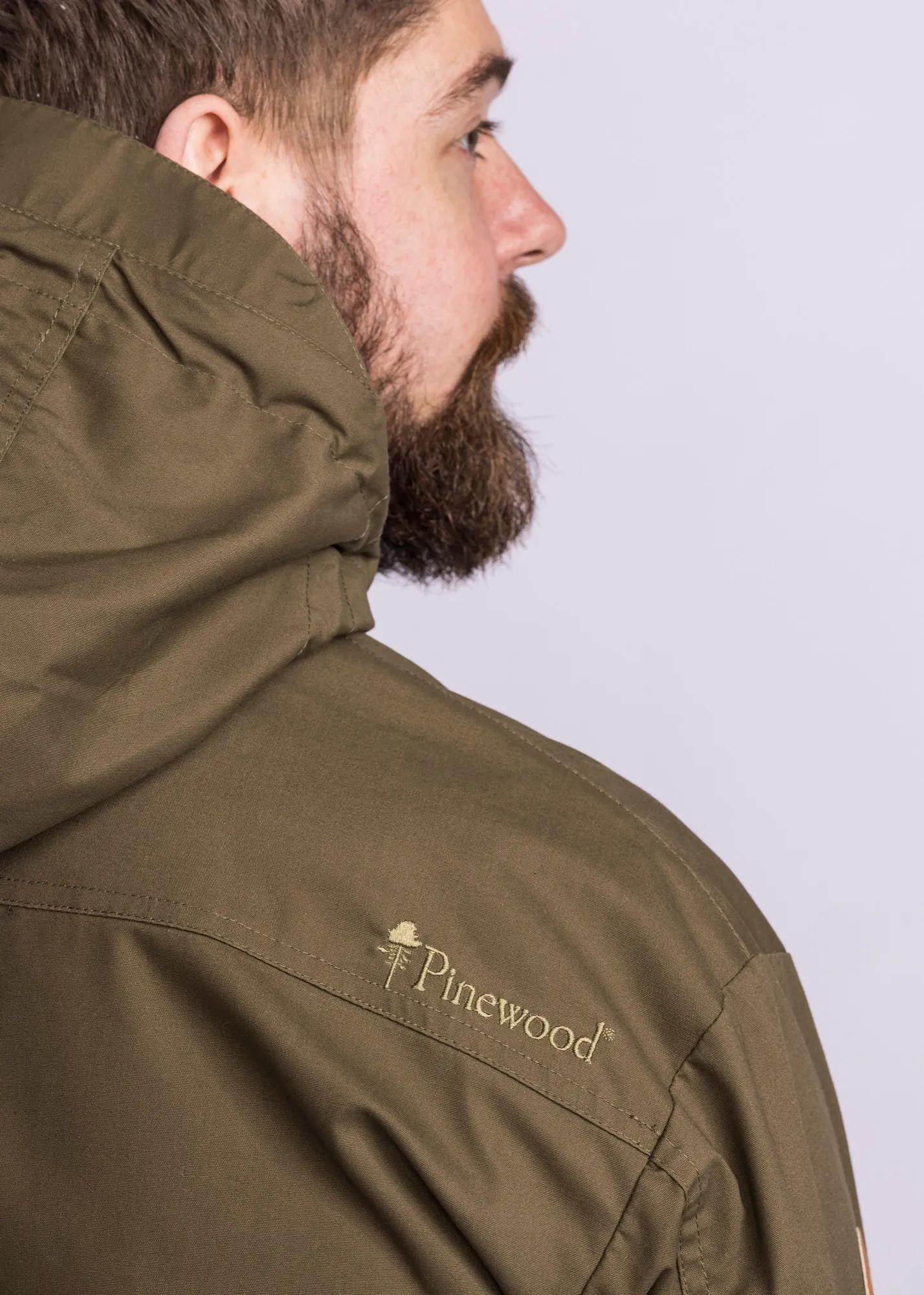 Pinewood® Värnamo Light Jacka Herr / H.Olive - Image 3