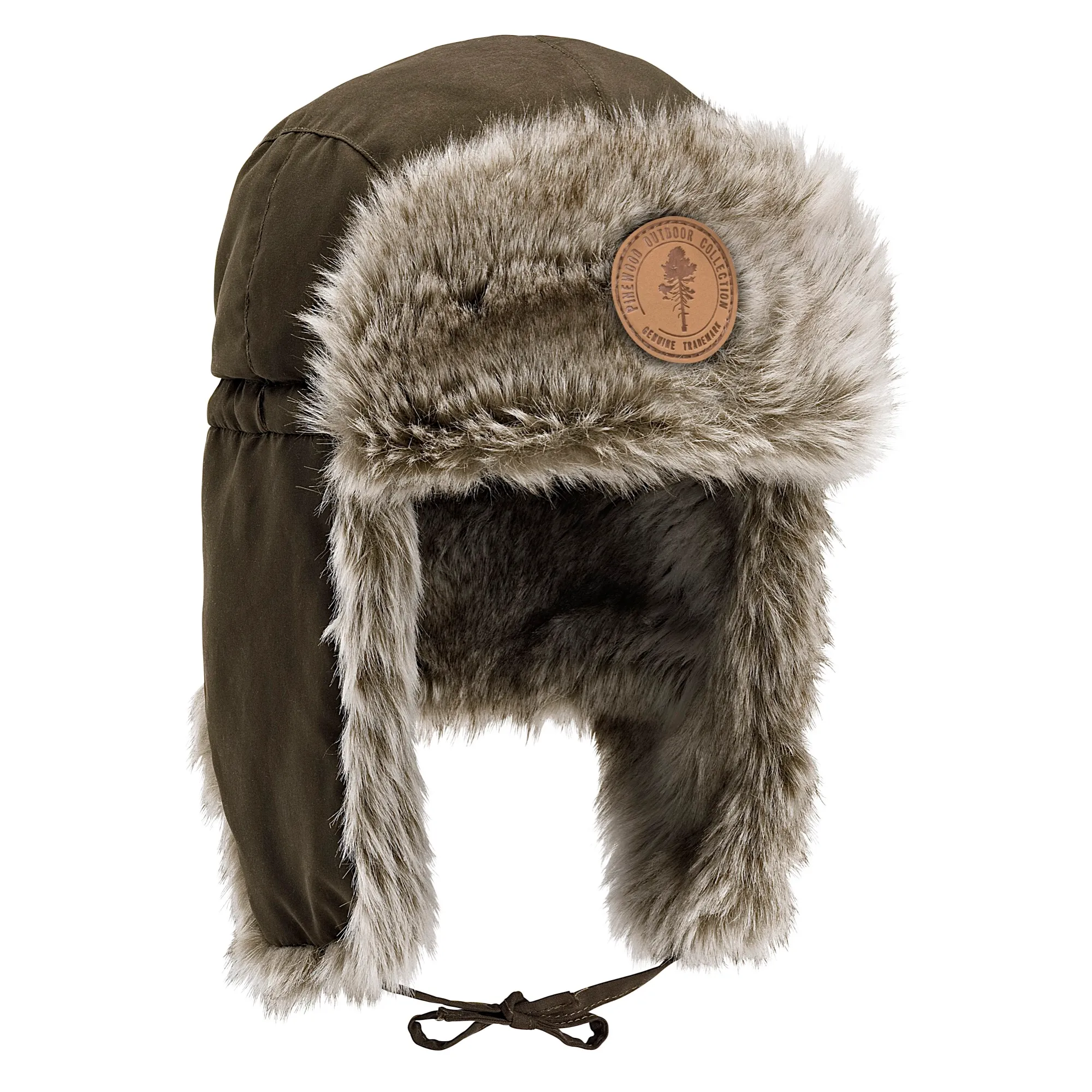 Pinewood® Vintermössa / Suede Brown - Image 2
