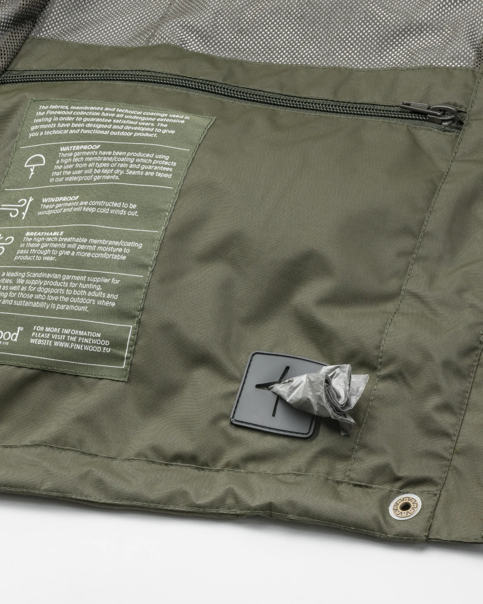 Pinewood® Wilda Parkas Dam / Moss Green - Image 6
