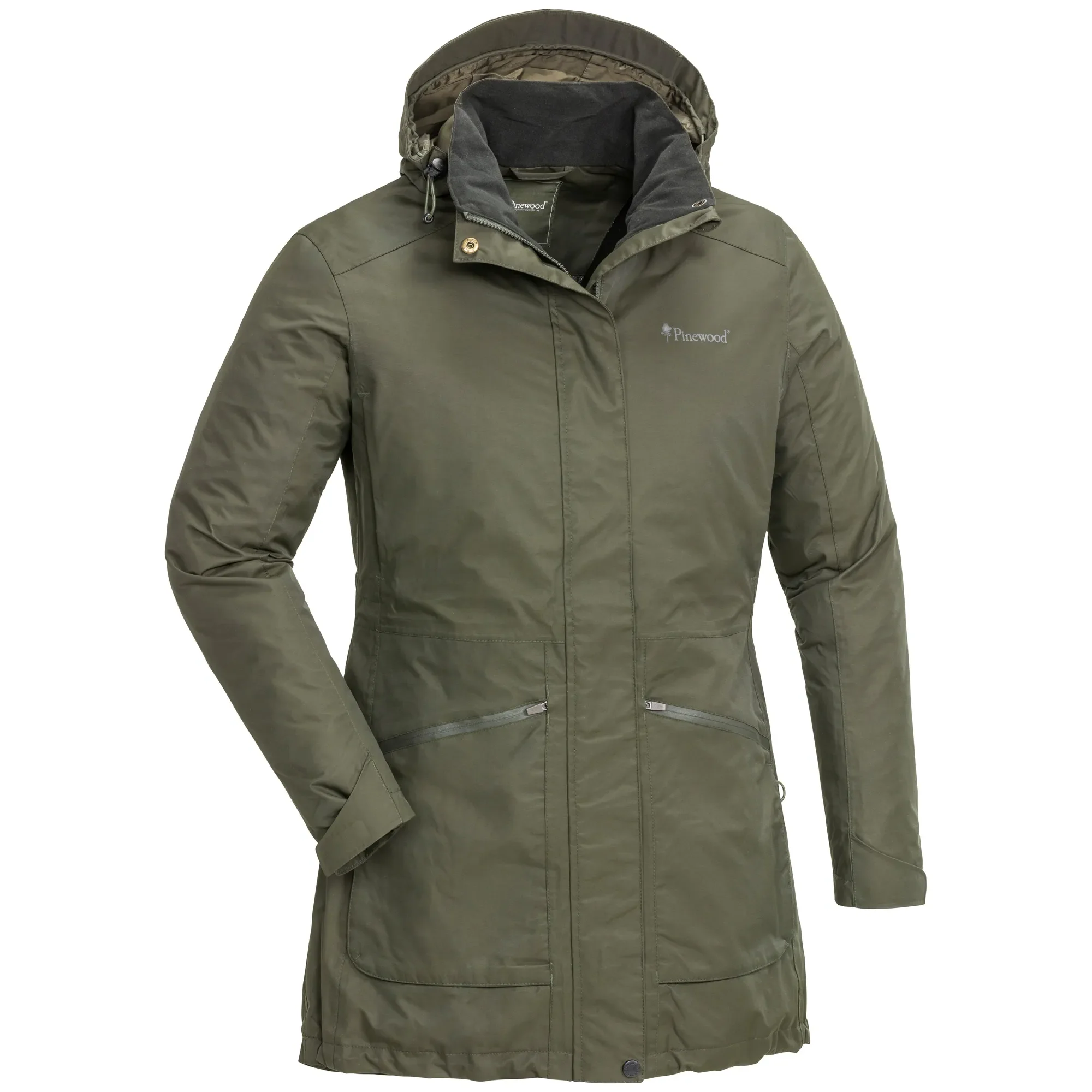 Pinewood® Wilda Parkas Dam / Moss Green - Image 9