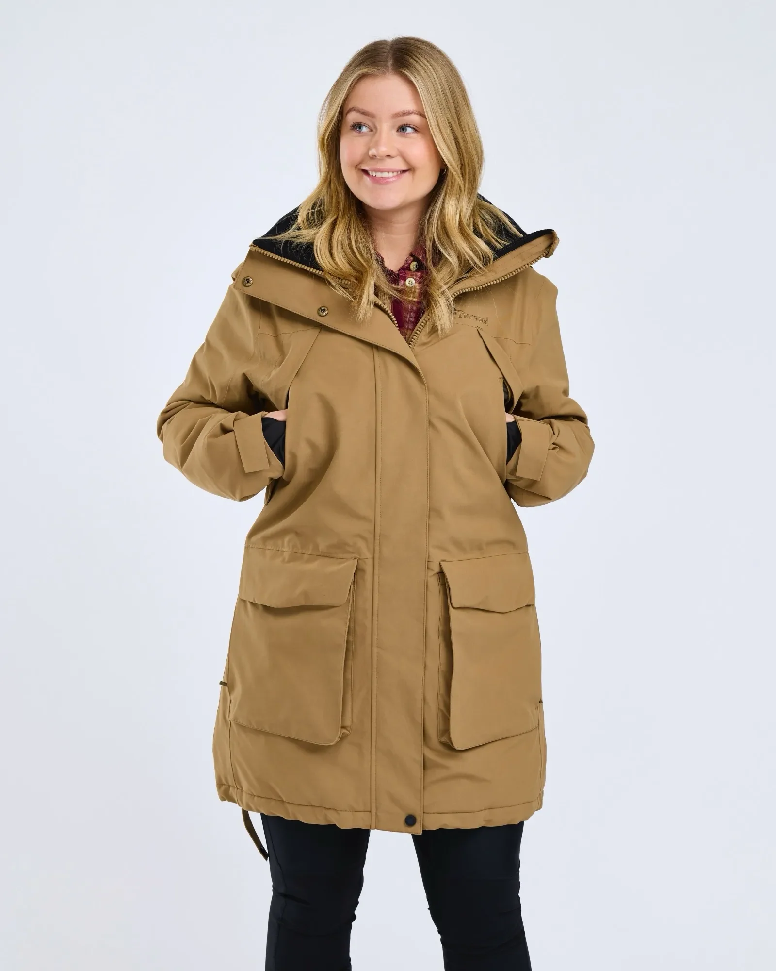 Pinewood® Wilda Vadderad Parkas Dam / D.Sandstone