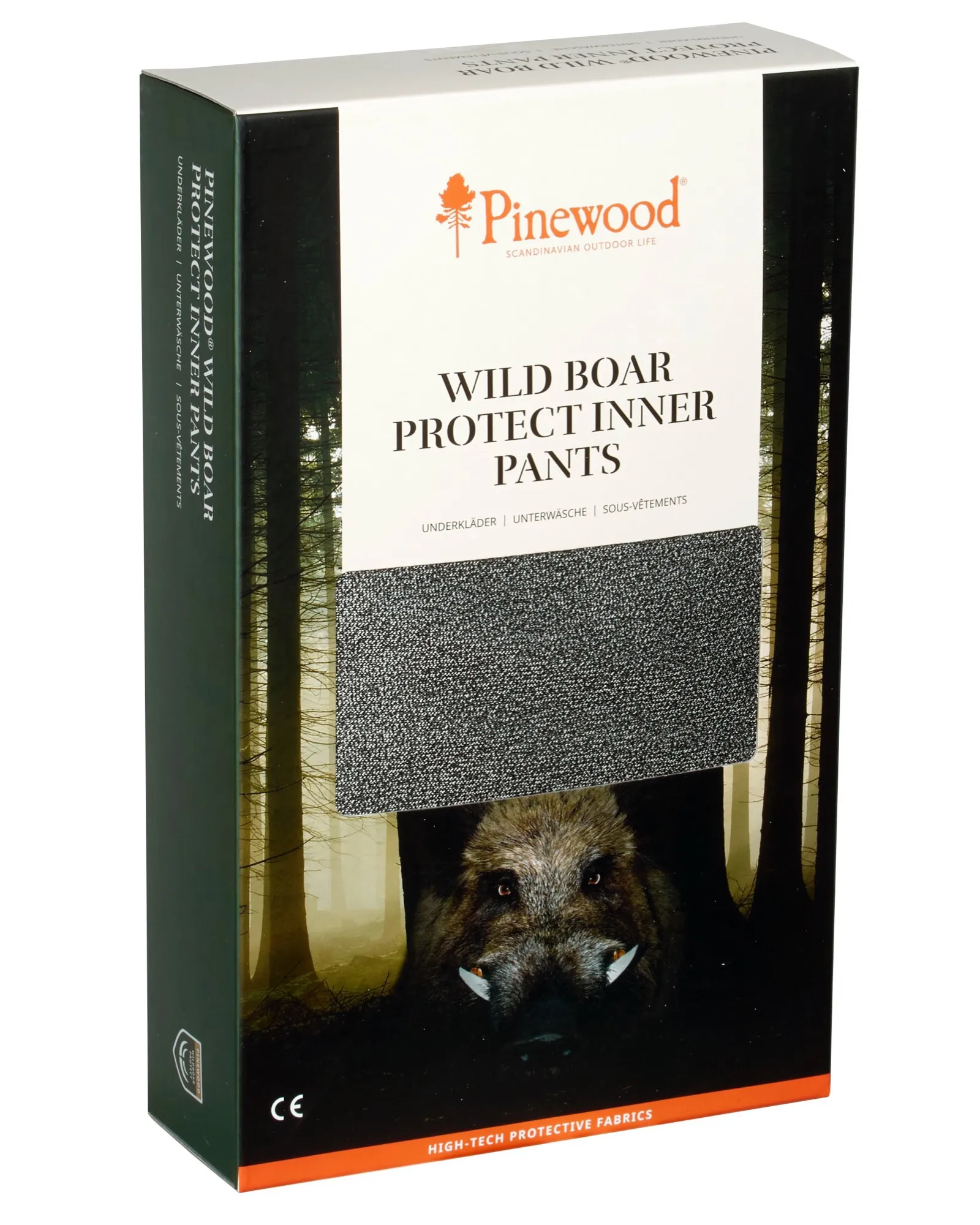 Pinewood® Wildboar Protect Innerbyxa / D.Anthracite Mel - Image 3