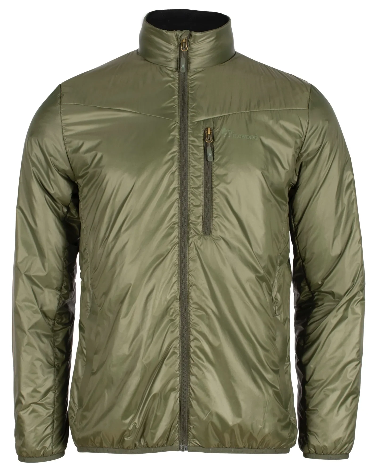 Pinewood® Wool Insulated Midlayer Jacka Herr / Moss Green - Image 5