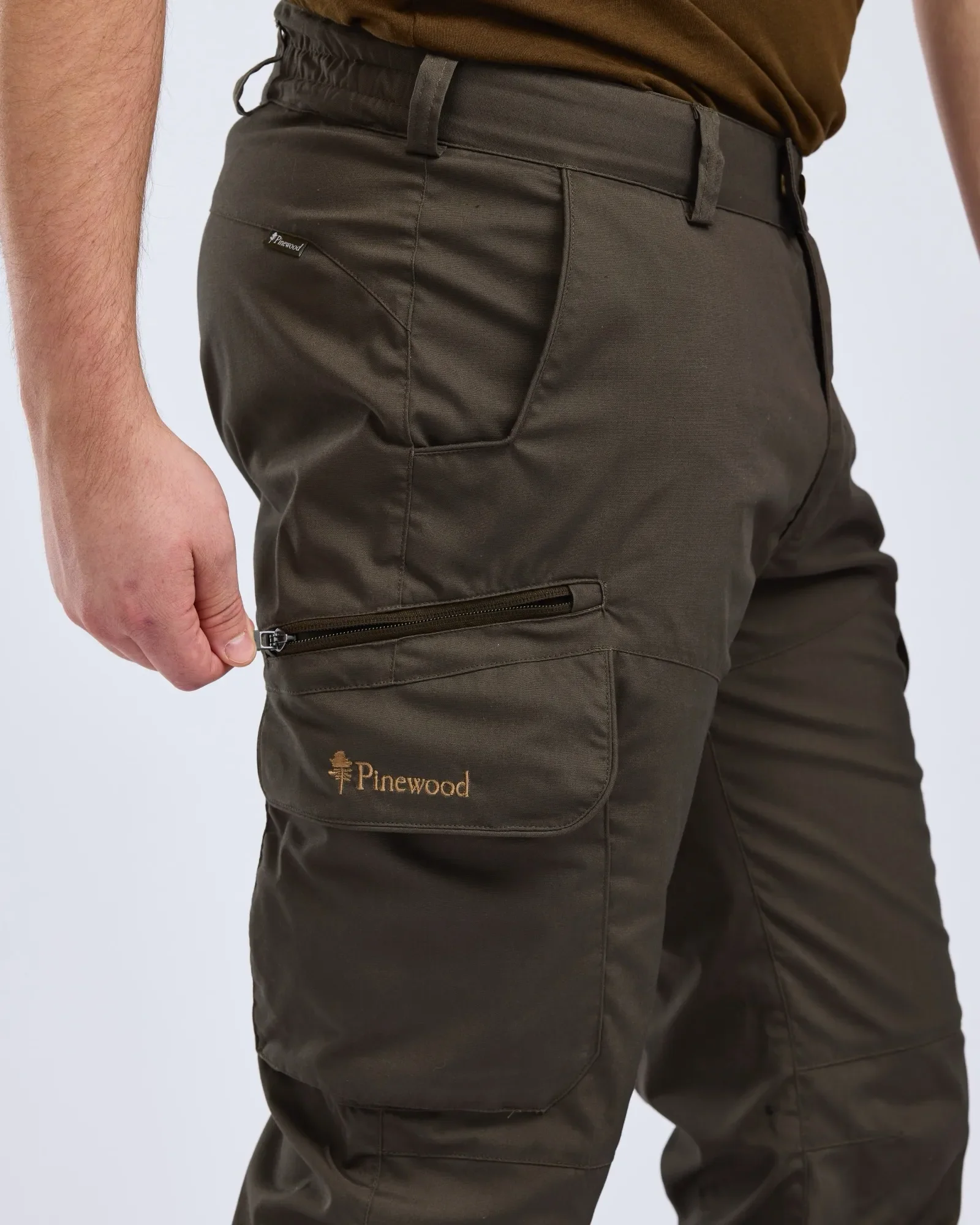 Småland Hunters Insectsafe Byxor Herr / D.Olive - Image 3